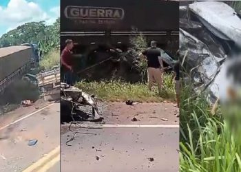 Acidente Fatal na BR-364: Colisão Entre Carreta e Caminhão Deixa Dois Mortos