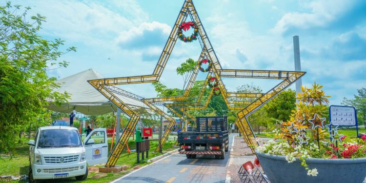 Parque da Cidade abrirá com decoração natalina no próximo dia 10