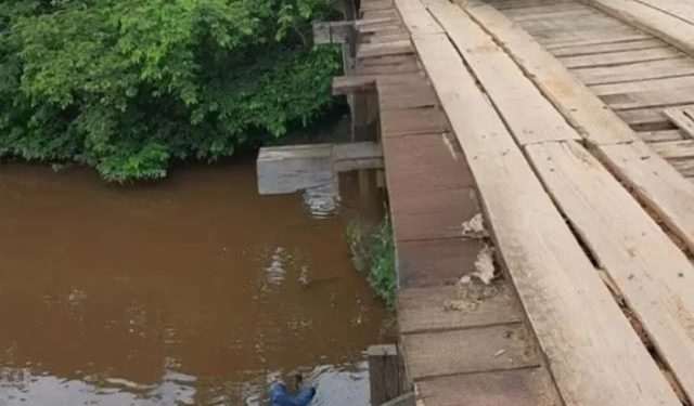 Tragédia em Ji-Paraná: homem morre após acidente em ponte sobre o Rio São Carlos