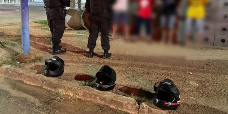 BOPE realiza abordagem e apreende quatro adolescentes em motocicletas na zona leste de Porto Velho