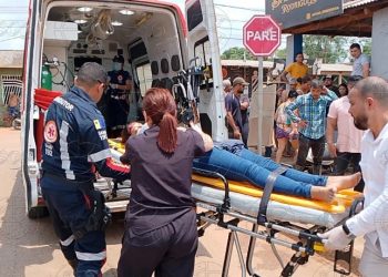 Acidente com Moto de Aplicativo deixa jovem em estado grave na Zona Leste de Porto Velho
