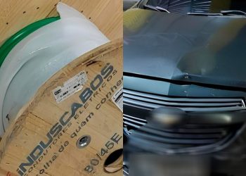 Vigilante de obra da nova rodoviária é preso por furto de fios