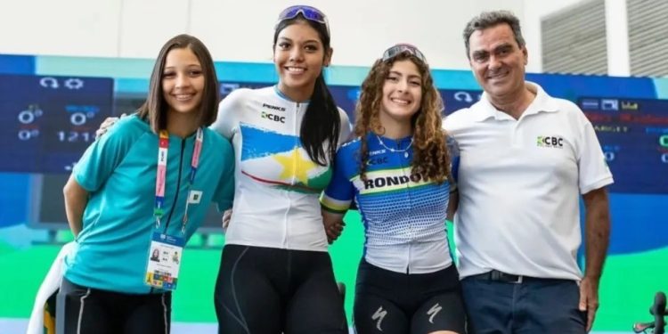 Ciclista rondoniense conquista prata nos Jogos da Juventude 2024