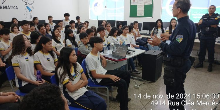 Operação Hagnos promove palestras educativas para alunos da rede estadual em Porto Velho