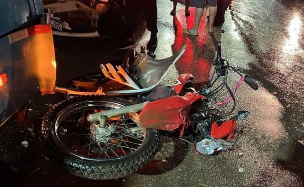 Motociclista sofre acidente grave no bairro Nova Porto Velho