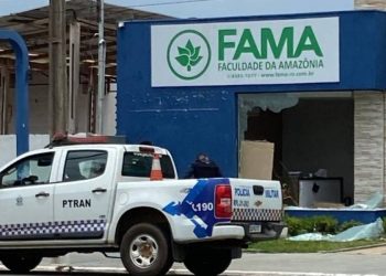 Mulher em surto ataca psiquiatra e danifica estrutura de faculdade em Vilhena