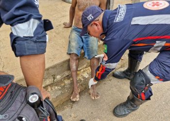 Homem sofre agressão violenta após ser acusado de furtos na zona leste de Porto Velho
