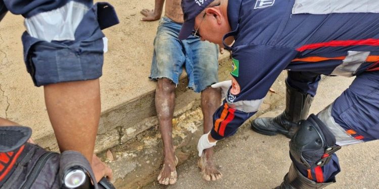 Homem sofre agressão violenta após ser acusado de furtos na zona leste de Porto Velho