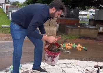 Vereador age para proteger cemitério e reforça valores cristãos em Ariquemes
