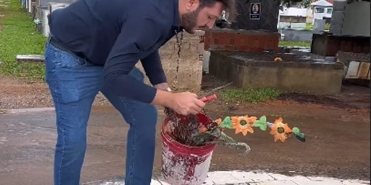 Vereador age para proteger cemitério e reforça valores cristãos em Ariquemes