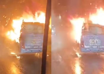 Terror em Rondônia: Criminosos incendeiam ônibus em Porto Velho, Candeias, Itapuã, Mirante da Serra e Guajará-Mirim