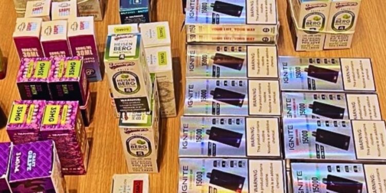 Polícia Civil intensifica fiscalização contra comércio ilegal de cigarros eletrônicos em Porto Velho