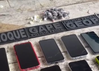 Segurança reforçada: Polícia Militar realiza varredura no Presídio Urso Branco após fuga e confrontos em Porto Velho