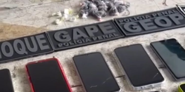 Segurança reforçada: Polícia Militar realiza varredura no Presídio Urso Branco após fuga e confrontos em Porto Velho