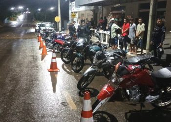 Blitz no Grau: Operação apreende 15 motocicletas por manobras perigosas em Rondônia