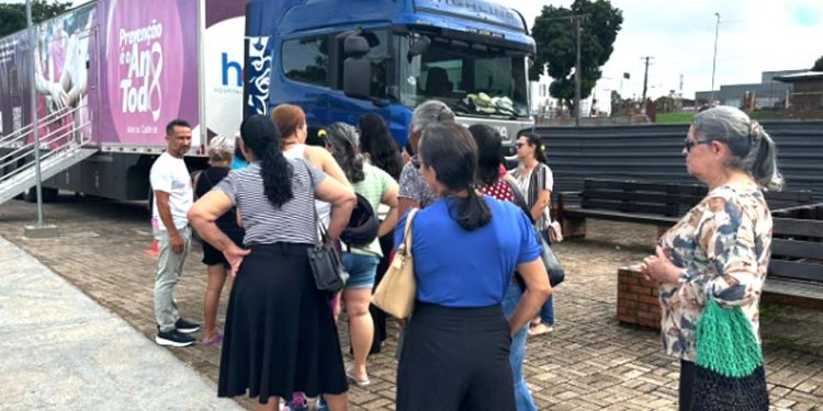 Carreta do Hospital de Amor realiza exames gratuitos no aniversário de Porto Velho