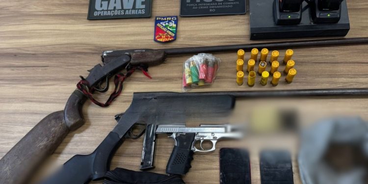 Quadrilha é presa e arma de PM assassinado no Orgulho do Madeira é recuperada