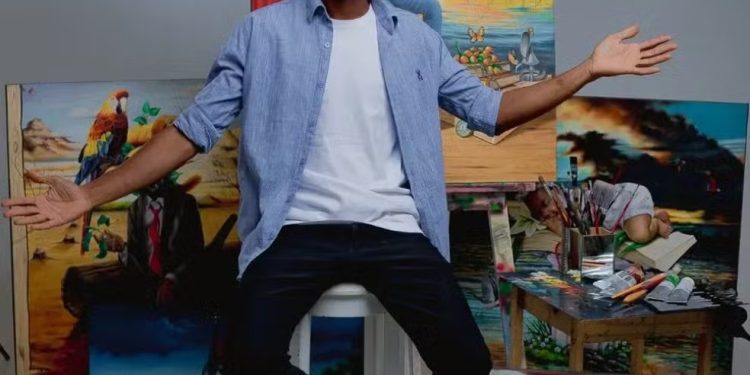 Artista rondoniense é selecionado para expor no Carrousel du Louvre, em Paris