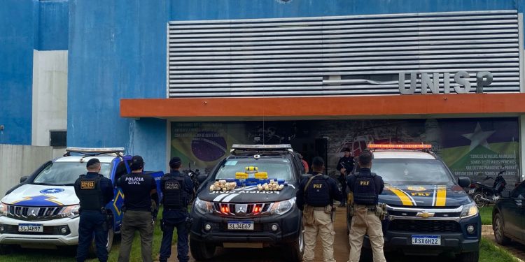 Motorista é preso transportando 29 kg de cocaína na BR-364 em Cujubim