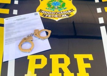 PRF prende foragido acusado de homicídio em abordagem na BR-364