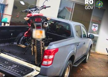 Polícia Civil recupera motocicleta furtada em Urupá