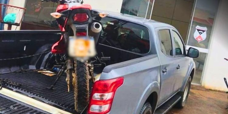 Polícia Civil recupera motocicleta furtada em Urupá
