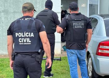 Polícia Civil deflagra operação contra roubo e receptação de peças de caminhões em MT e outros estados