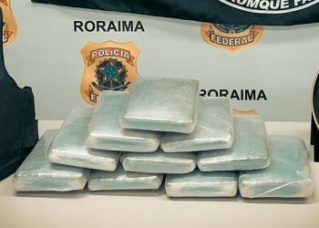 Dois homens são presos pela PF com mais de 22 kg de skank em Roraima