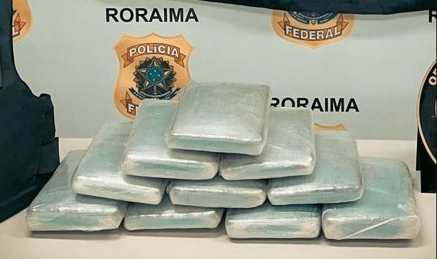 Dois homens são presos pela PF com mais de 22 kg de skank em Roraima