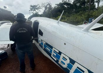Aeronave com meia tonelada de cocaína é apreendida em operação da Polícia Federal em Rondônia