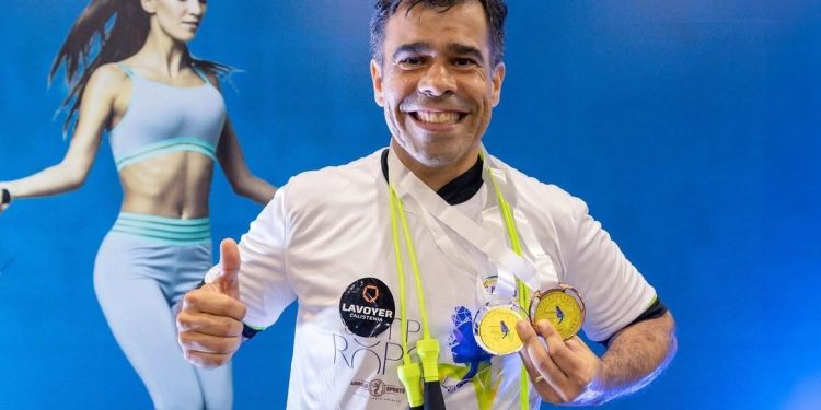 Rondoniense conquista duas medalhas no Sul-Americano de pular corda em São Paulo