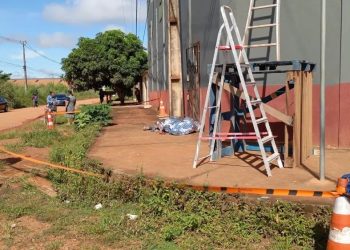 Homem morre após sofrer descarga elétrica durante serviço de pintura em Guajará-Mirim