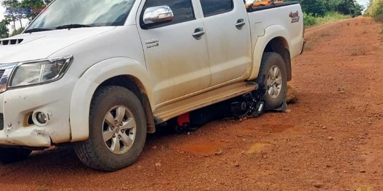 Homem perde a vida após ser atropelado por veículo conduzido pela esposa em Cacoal