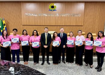 Vereador Pastor Bruno Luciano homenageia a AVCC com Moção de Aplausos pelo trabalho voluntário em Porto Velho