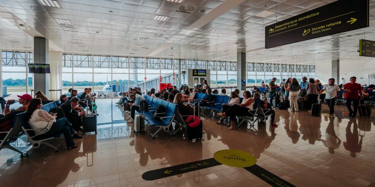 Aeroporto de Porto Velho registra crescimento expressivo de 34% no número de passageiros no 1º trimestre de 2025