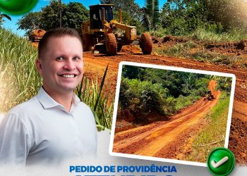 Após pedido de vereador Pastor Bruno Luciano, estradas da Terra Santa são recuperadas