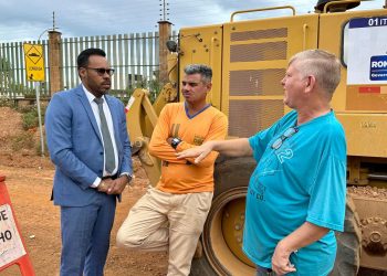 Obra da Estrada da Penal é retomada após pedido do vereador Dr. Santana
