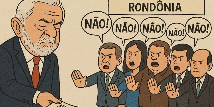 Deputados de RO votam em bloco contra o IOF de Lula