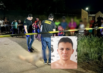 Jovem é assassinado na frente da esposa e do filho de 1 ano