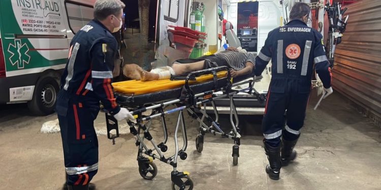 Suspeito de roubo é espancado por populares na zona sul de Porto Velho