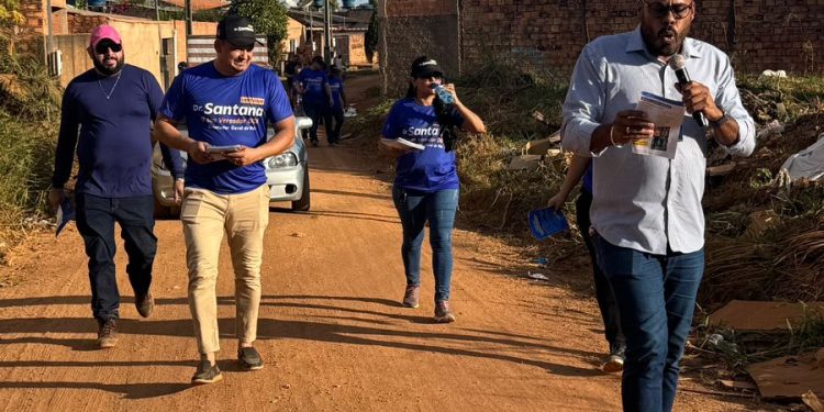 Vereador Dr. Santana garante asfalto para 22 ruas no bairro Castanheiras