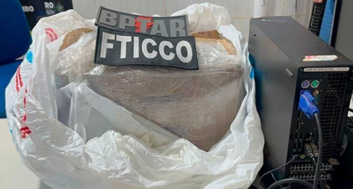 Perseguição termina com prisão e cocaína apreendida em Porto Velho