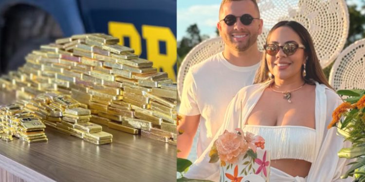 Esposa de empresário preso com 103 kg de ouro em Roraima é influenciadora de Rondônia