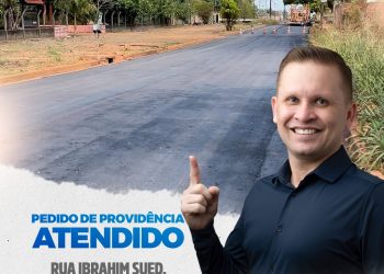 Pastor Bruno Luciano garante recuperação da Rua Ibrahim Sued no bairro Teixeirão