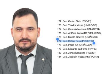 Errata: Deputado Rafael Fera apoiou a PEC que corta supersalários e privilégios no serviço público