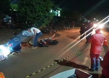 Homem e adolescente morrem após colisão entre motocicletas em Alta Floresta
