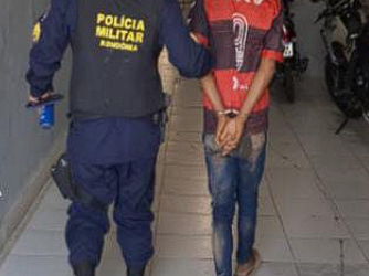 Condenado por roubo é preso durante oração em monte na zona leste