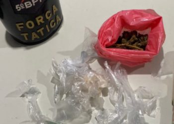 Polícia prende apenada monitorada e três homens por tráfico em Porto Velho