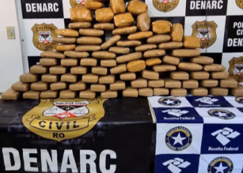 Polícia Civil e Receita Federal apreendem 87,7 kg de drogas em Rondônia