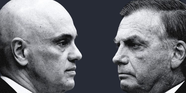 Alexandre de Moraes manda marcar julgamento presencial de Bolsonaro no STF
